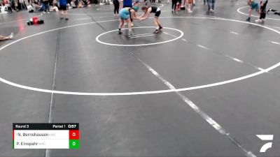 89-99 lbs Round 3 - Natalie Bernshausen, FoxFit Wrestling vs Paiten Einspahr, Sutherland Youth Wrestling