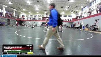 165 lbs Cons. Round 2 - Tanner Baumgartner, Colorado Mesa vs Ya`Donnis Hardaway, Allen