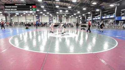 160 lbs Consi Of 32 #2 - Teagan Dixon, MT vs Ethan Miller, PA