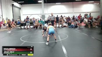 52 lbs Round 1 (4 Team) - Grady Sidlo, PA Alliance vs Kyle Larocca, Mat Warriors White