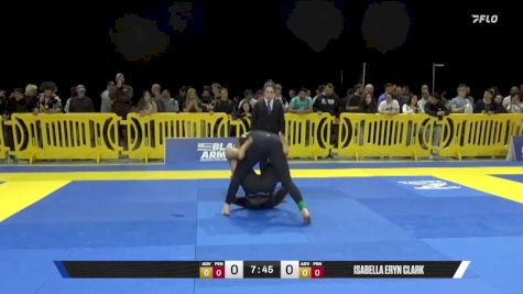 Isabella Eryn Clark vs Luandra Barbosa Soares 2025 Pan IBJJF Jiu-Jitsu No-Gi Championship