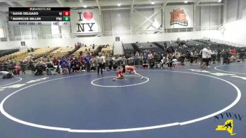 90 lbs Cons. Round 5 - David Delgado, VHW Club vs Marrcus Miller, Penn Yan Wrestling Club