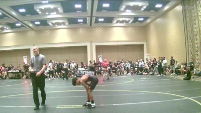 81 lbs Consi Of 4 - Dylan Andrade, Silverback WC vs Benjamin Kopf, Gold Rush Wr Acd