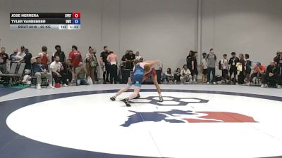 60 kg Cons. Sub-rd Of 64 - Jose Herrera, Spartan RTC@LHP vs Tyler Vanbebber, 951 Wrestling Club