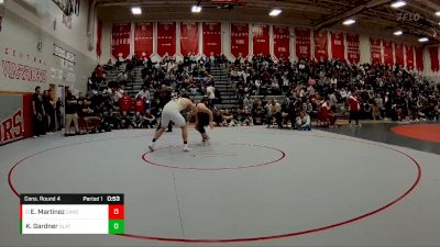 215 lbs Cons. Round 4 - Ezekiel Martinez, Canon City vs Kyler Gardner, Olathe