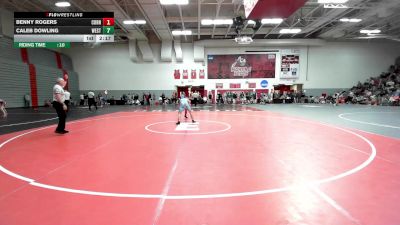 157 lbs Round Of 32 - Benny Rogers, Cornell - Unatt vs Caleb Dowling, West Virginia - Unatt