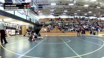 157 lbs Quarterfinal - Nolan Trautmann, Hudson vs Jayden Shafer, North Ridgeville