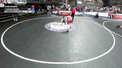 175 lbs Champ. Rd Of 16 - Peter Schwab vs Lucius Hayden, Bay Area Dragons Wrestling Center