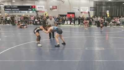 130 lbs Cons. Rd Of 16 - Lucy Clarno, 3F vs Ximena Vazquez, USA Gold