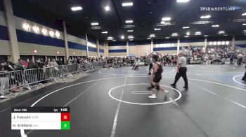 116 lbs Round Of 32 - James Fukuchi, Cerritos HS vs Henry Arellano, California Grapplers