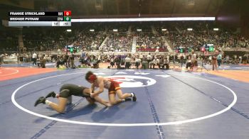 4A-138 lbs Cons. Round 1 - Bridger Putnam, Star Valley vs Frankie Strickland, Riverton
