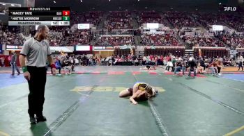 G - 155 lbs Quarterfinal - Hattie Morrow, Missoula Big Sky / Loyola Sacred Heart Girls vs Macey Tate, Baker Girls