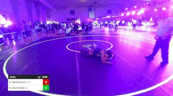 95 lbs Quarterfinal - Hayden Ballantyne, Westlake High School vs Nicholas Cerchione, JET House