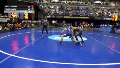 125 lbs Cons. Round 2 - Matt Griffin, TCNJ vs Nico Rivera, JWU (Providence)