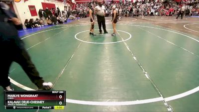 100 lbs Cons. Round 2 - Kalaiah Orje-chesney, Angelo Rodriguez vs Marlye Wongraat, Chico