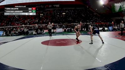 4A 138 lbs Cons. Round 3 - Stryder Liermann, Bonners Ferry vs Ezra Gillette, Gooding