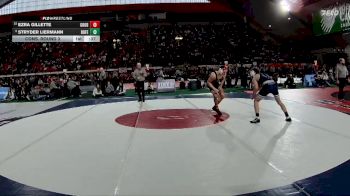 4A 138 lbs Cons. Round 3 - Stryder Liermann, Bonners Ferry vs Ezra Gillette, Gooding