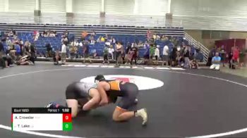 185 lbs Champ. Round 1 - Tyler Lake, Columbus East vs Austin Crowder, The Fort Hammers