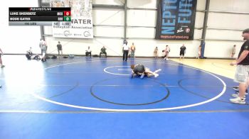 165 lbs Rr Rnd 2 - Luke Skerbetz, Micky's Maniacs White vs Bode Gates, Ride Out Wrestling Club