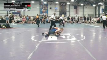 145 lbs Rr Rnd 1 - Jade Chloe Johnson, Indiana Outlaws Purple vs Stella Harbols, Team Nebraska