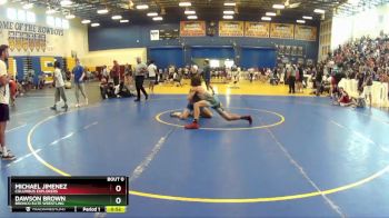 113 lbs Cons. Round 2 - Michael Jimenez, Columbus Explorers vs Dawson Brown, Bronco Elite Wrestling