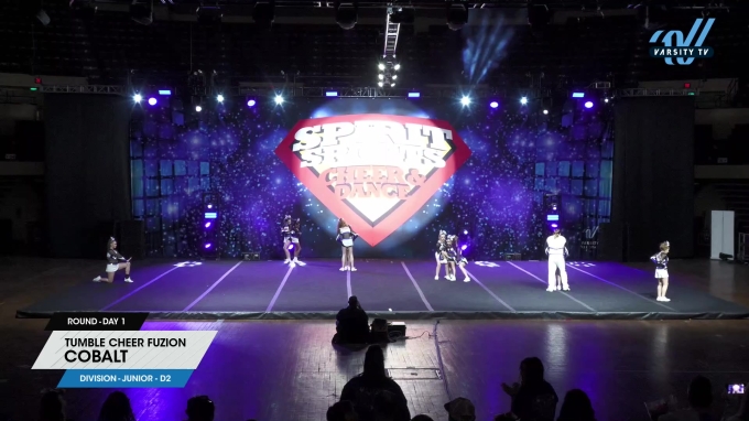 Tumble Cheer Fuzion - Cobalt [2024 L2 Junior - D2 Day 1] 2024 Spirit ...