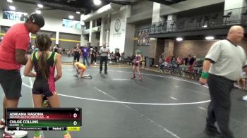 73 lbs Round 5 (6 Team) - Chloe Collins, Illinois vs Adriana Ragona, Braided Brutes Wrestling