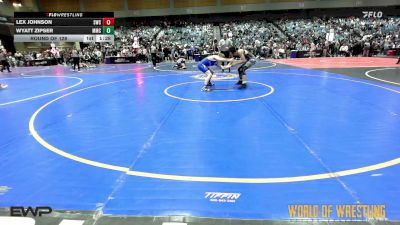 125 lbs Round Of 128 - Lex Johnson, Sonoma Wrestling Club vs Wyatt Zipser, Mustang Mat Club