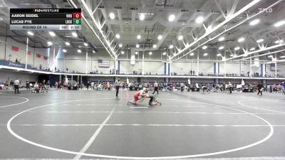 133 lbs Round Of 16 - Aaron Seidel, Virginia Tech - Unattached vs Lucas Fye, Lock Haven