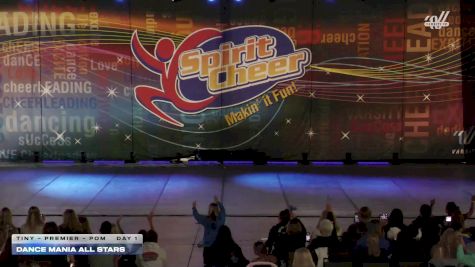Dance Mania All Stars [2025 Tiny - Premier - Pom Day 1] 2025 Spirit Cheer Dance Grand Nationals & Cheer Nationals
