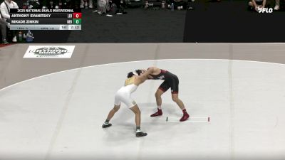 149 lbs Round 1 (16 Team) - Anthony Evanitsky, Lehigh vs Nikade Zinkin, Nebraska