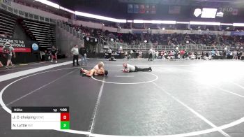 115 lbs Consi Of 8 #2 - Bryce Cormier, Silver Lake Wrestling Club vs Lancelot Alexander, Thunder Ridge