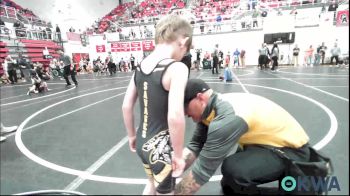 52-55 lbs Rr Rnd 1 - Brock Severns, El Reno Wrestling Club vs Mason Shumaker, F-5 Grappling