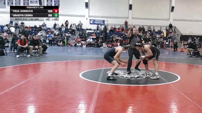 138 lbs Consolation - Paul Soracco, Fairfield Warde vs Bradyn Cerra, New Milford