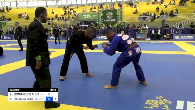 HENRIQUE DOMINGUES MEIRELES vs DIEGO DA SILVA DOS SANTOS 2024 Brasileiro Jiu-Jitsu IBJJF