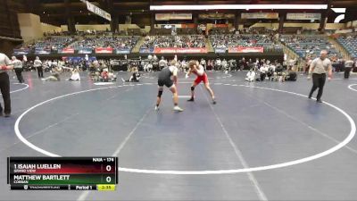 174 lbs Champ. Round 1 - 1 Isaiah Luellen, Grand View vs Matthew Bartlett, Corban