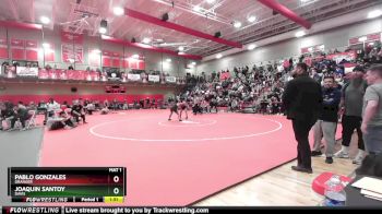 144 lbs Champ. Round 1 - Pablo Gonzales, Granger vs Joaquin Santoy, Davis