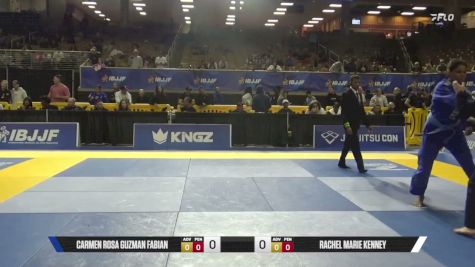 Rachel Marie Kenney vs Carmen Rosa Guzman Fabian 2026 Pan Jiu Jitsu IBJJF Championship