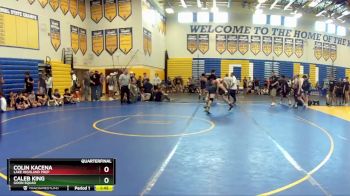 138 lbs Quarterfinal - Colin Kacena, Lake Highland Prep vs Caleb King, Goon Squad