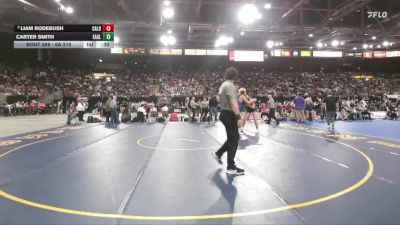 6A 215 lbs Cons. Semi - Carter Smith, Eagle vs Liam Rodebush, Caldwell