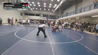 138 lbs Champ. Rd Of 16 - Tor Cylvick, North Summit vs Lane Monroe, Millard Eagles