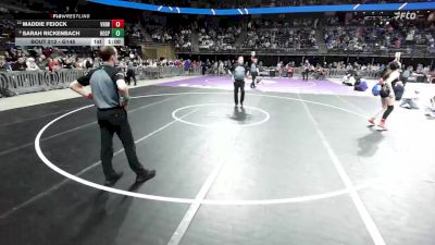 Cons. Round 2 - Sarah Rickenbach, Hot Springs vs Maddie Feiock, Viborg-Hurley/Irene-Wakonda