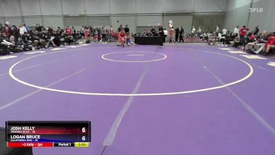 175 lbs Round 3 (8 Team) - Josh Kelly, Virginia Blue vs Logan Bruce, California Red