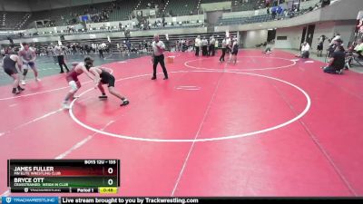 135 lbs 1st Place Match - James Fuller, MN Elite Wrestling Club vs Bryce Ott, CrassTrained: Weigh In Club