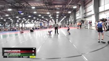 68 lbs Rd# 7- 10:45am Saturday Final Pool - Brett Zakrzewski, Ranger Wrestling Club vs Graham Sandoval, Oklahoma Outlaws Red