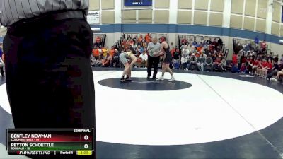 120 lbs Semis & Wb (16 Team) - Ethan Poling, Columbus East vs Blake Getz, Roncalli