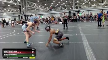 120 lbs Round 5 (8 Team) - Ethan Weiner, Kraken vs Curtis Nelson, Steller Trained Hutt Clan
