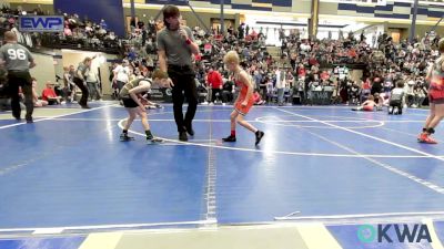 55 lbs Round Of 16 - Michael Petro, Cowboy Wrestling Club vs Lukas Ruzicka, El Reno Wrestling Club