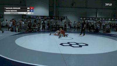 51 kg Quarters - Michael Bernabe, Dethrone Wrestling Club vs Evan Restivo, M2 Training Center
