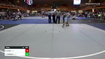 123 lbs Quarterfinal - Antonio Avila, Camel Kids vs Josiah Gallegos, Brighton Wrestling Club